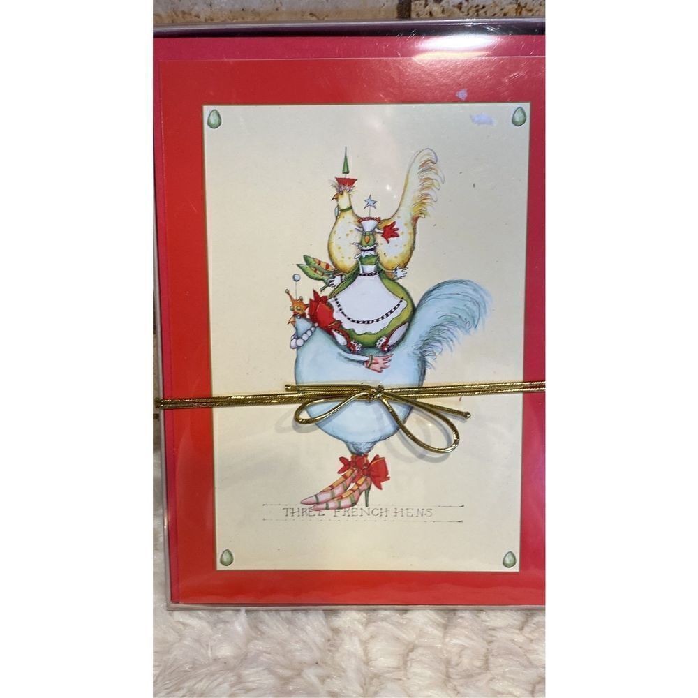 NEW PATIENCE BREWSTER CHRISTMAS GREETING CARDS Noel! Noel! Noel! - Picture 2 of 4